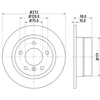 Image de Disque De Frein Hella 8dd355127171 Bmw