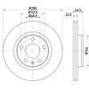 Image de Disque De Frein Hella 8dd355127311 Audi;Volkswagen