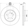 Image de Disque De Frein Hella 8dd355127601 Bmw