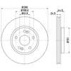 Image de Disque De Frein Hella 8dd355127741 Renault