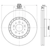 Image de Disque De Frein Hella 8dd355128201 Volvo