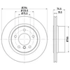Image de Disque De Frein Hella 8dd355128511 Alpina;Bmw
