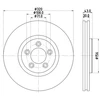 Image de Disque De Frein Hella 8dd355128691 Daimler;Jaguar