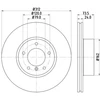 Image de Disque De Frein Hella 8dd355128921 Bmw