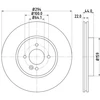 Image de Disque De Frein Hella 8dd355129021
