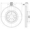 Image de Disque De Frein Hella 8dd355129111 Renault