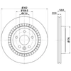 Image de Disque De Frein Hella 8dd355129151 Volvo