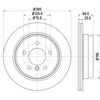 Image de Disque De Frein Hella 8dd355129331 Bmw