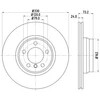 Image de Disque De Frein Hella 8dd355129651 Bmw