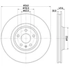 Image de Disque De Frein Hella 8dd355129701 Audi