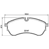 Image de Kit De Plaquettes De Frein, Frein À Disque 8db 355 032-921 Hella Hella 8db355032921 Man;Volkswagen