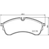 Image de Kit De Plaquettes De Frein, Frein À Disque 8db 355 032-931 Hella Hella 8db355032931 Man;Volkswagen