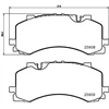 Image de Kit De Plaquettes De Frein, Frein À Disque 8db 355 036-471 Hella Hella 8db355036471 Audi;Volkswagen