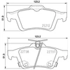 Image de Kit De Plaquettes De Frein, Frein À Disque 8db 355 037-661 Hella Hella 8db355037661 Ford