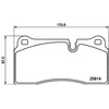 Image de Jeu De Plaquettes De Frein, Frein À Disque 8db 8db 355 039-951 Hella Hella 8db355039951 Bmw