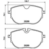 Image de Jeu De Plaquettes De Frein, Frein À Disque 8db 355 040-921 Hella Hella 8db355040921 Volkswagen