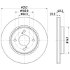 Image de Disque De Frein Hella 8dd355132051 Suzuki