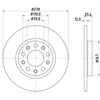 Image de Disque De Frein Hella 8dd355133721 Jeep