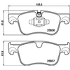 Image de Jeu De Plaquettes De Frein, Frein À Disque 8db 355 041-091 Hella Hella 8db355041091 Citroen;Fiat;Opel;Peugeot
