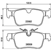 Image de Jeu De Plaquettes De Frein, Frein À Disque 8db 355 044-311 Hella Hella 8db355044311 Volvo