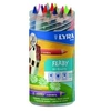 Image de 3623180 Ferby Pot rond rp18 avec 18 Crayons Crayon peint à la main