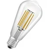 Image de LED Energy Saving Lamp - Edison Filament - E27 - Warm White (3000K) - 4 watt - remplace une ampoule de 60W - très efficace et économe en