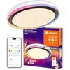 Image de LEDVANCE SMART + WiFi LED Plafond, blanc/noir, 32W, 3400lm, Fonction de lumière blanche, Dimmable, Effet de lumière magique dynamique, assemblage simple, contrôle de l'application, 2700-6500K en occasion ou reconditionné