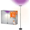 Image de LEDVANCE SMART + WiFi Floor Updown Wall & Stock Lamp, noir, 13,5W, 2165lm, Régulable Light et Color Light, deux sources lumineuses, dimmable, lumière RVB, application contrôlable, 3000K en occasion ou reconditionné