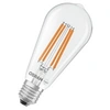 Image de LED Classic à filament de forme Edison classique - corps de en verre transparent - 3 - 8 W - E27 - EEK A - 806 lm pour éclairage général.}