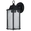 Image de Osram Luminaire extérieur ENDURA Classic M E27 noir, IP43, boîtier en aluminium, verre transparent, sans ampoule, montage mural en zones abritées en occasion ou reconditionné