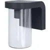 Image de Osram Applique extérieure E27 verre clair, design moderne en aluminium gris foncé, protection IP44, antichoc IK03, applique pour terrasse et balcon en occasion ou reconditionné