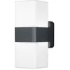 Image de Osram SMART+ Wifi Cube UpDown luminaire extérieur gris foncé en aluminium, protection IP44, pour jardin, balcon et terrasse en occasion ou reconditionné