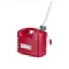 Image de Jerrycan carburant en plastique 10L avec bec flexible - - 21 133