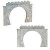 Image de Modélisme HO : 2 entrées de tunnel double voie