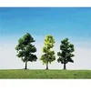 Image de - Modélisme accessoires de décor HO - Végétation - Arbres : Assortiment de 5 arbres de forêt