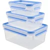 Image de Tefal K3028912 - Masterseal Fresh - Boîte plastique de conservation alimentaire - Set 3 boîtes 2.30L+1L+0.55L - Bleu en occasion ou reconditionné