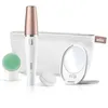 Image de Braun Epilateur Visage pour Femme FaceSpa 851V 3-En-1, Blanc et Or en occasion ou reconditionné