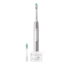 Image de Pulsonic slim luxe 4100 bluetooth minuteur de brossage douce alimenté par pile adulte or rose