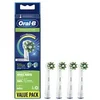 Image de Têtes de brosse à dents Rechange brosse à dents électrique Oral-B Cross Action Blanc 4 Unités