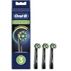 Image de Accessoire dentaire Brossette Cross Action Avec Technologie Clean Maximiser Lot de 3 Noir