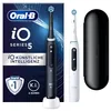 Image de 'Oral-B iO Lot de 5 brosses à dents électriques avec technologie magnétique, 2 brosses, 5 modes de nettoyage, affichage LED et étui de voyage, noir mat en occasion ou reconditionné