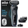 Image de BRAUN Rasoir Electrique Homme Series 5 51-M4500cs, Etanche, 3 Lames Flexibles Pour Raser Doucement Le Visage et La Barbe, Coffret De Rasage Avec Tondeuse A Barbe Et Brosse De Nettoyage en occasion ou reconditionné