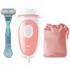 Image de Silk·Expert Mini Pl1014, Epilateur A Lumiere Pulsée, Epilation Semi-Définitive, Blanc/Rose, Avec Pochette De Voyage