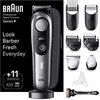 Image de Braun Tondeuse À Barbe Series 9 BT9440, Tondeuse À Barbe Électrique, Avec ProBlade, La Lame La Plus Affûtée De Braun, Outils Professionnels, Base De Recharge Et 180 Minutes D’autonomie en occasion ou reconditionné