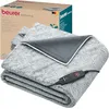 Image de Beurer HD 75 Nordic Grey Couverture chauffante, Face supérieure/inférieure en matériau recyclé, Douce et Moelleuse, 6 Niveaux de température, Lavable en Machine, 180 x 130 cm, Gris en occasion ou reconditionné
