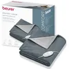 Image de Beurer HD 75 Cozy Couverture chauffante, couverture électrique confortable en apparence de fourrure, 6 réglages de température, lavable en machine, avec arrêt automatique, gris foncé en occasion ou reconditionné