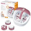 Image de Beurer FB 35 bain de pied avec massage par vibrations et bulles, 3 embouts de pédicure interchangeables, maintien de la température et aromathérapie, adapté jusqu'à la pointure 44 en occasion ou reconditionné