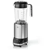 Image de WMF Blender, Mixeur, 6 vitesses, 3 programmes auto, Bol 1,2 L, Accessoires en Tritan sans BPA, Inox 18/10 Cromargan, Lames amovibles, 2 bouteilles incluses, 1200 W, Kult Pro 0416530011 en occasion ou reconditionné