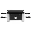 Image de LONO - Raclette/grill - noir/inox