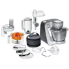 Image de BOSCH MUM56340 Série 4, Robot pâtissier Styline, 900 W, bol mélangeur, 7 vitesses + turbo, Kit d'accessoires pâtisserie, Argent en occasion ou reconditionné